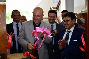 Sana’a university witnessed the inauguration of a computer lab donated by Yemen Soft for systems and consultancy for the college of commerce and economics
